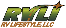 A picture of the logo for RVLI, also knows as RV Lifestyle LLC