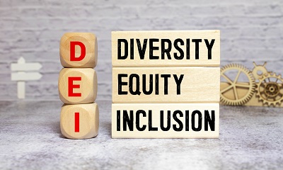 A picture of diversity, equity and inclusion blocks