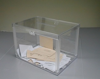 A picture of a ballot box