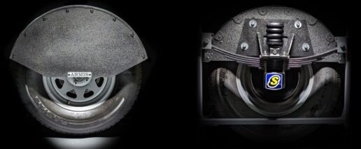 A picture of the Armis RV Guardian shrapnel containment system.