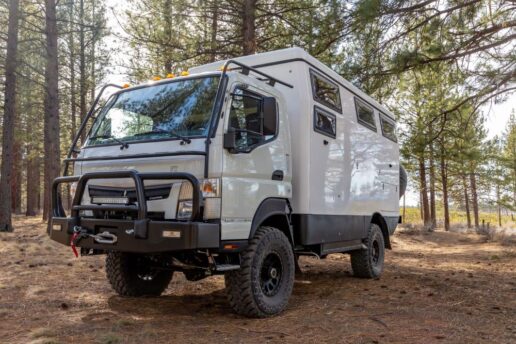 A picture of an EarthCruiser motorhome.