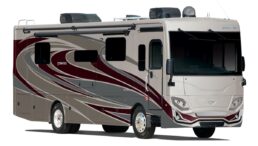An exterior picture of the 2023 Fleetwood RV Frontier.