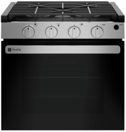 A picture of the GE Profile Rangetop.