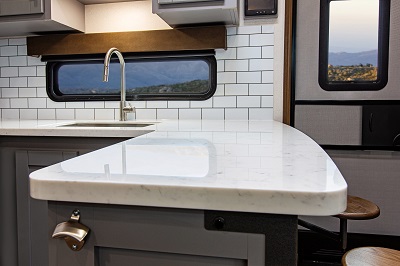 A picture of a Genesis Solid Surface Countertops sink