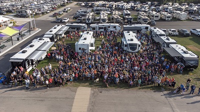 A picture of the 2021 Grand Design RV Owners Rally
