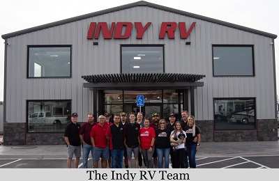 A picture of the Indy RV Team