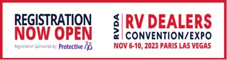 A website banner ad for RVDA
