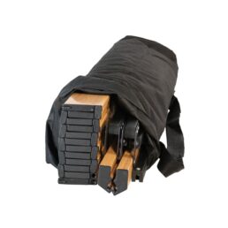 A picture of the Kuma Camp Crew Coffee Table stowed away.