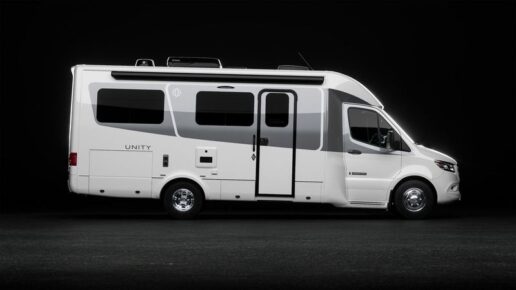 A picture of the Leisure Travel Vans Unity 60th Anniversary model.