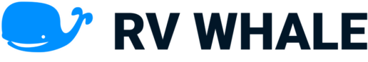 A picture of the RV Whale logo.
