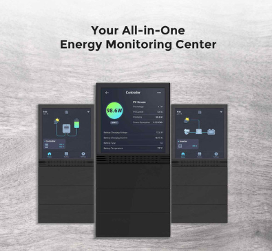 A picture of the Renogy all-in-one monitoring center