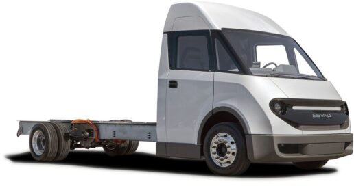 A picture of Sevna Composite Cabs' new cab.