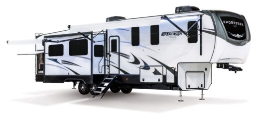 A picture of the Venture SportTrek Touring fifth wheel.
