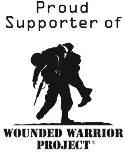 A picture of the Wounded Warrior Project supporter logo.