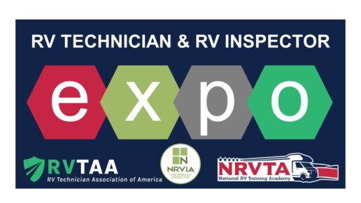 A picture of the technician and inspector Expo logo