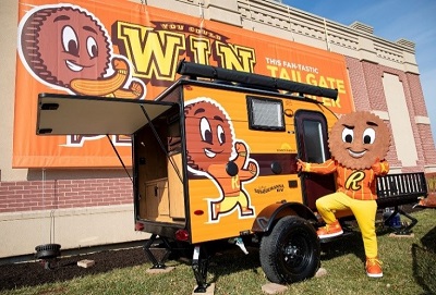 A picture of the Reeses Fighting Cuppies Trailer presented by Sunset Park RV