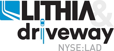 A picture of the Lithia and Driveway company logo