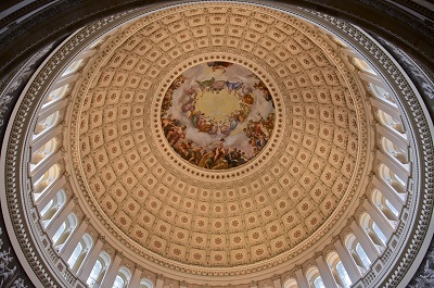 A picture of the capitol dome