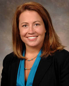 A picture of Eileen Pruitt, Lippert's executive vice president, chief human resources officer and senior legal counsel.