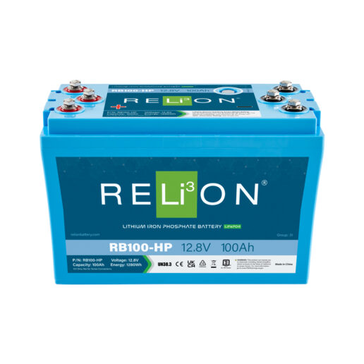 A picture of the Relion RB100 HP Lithium Battery