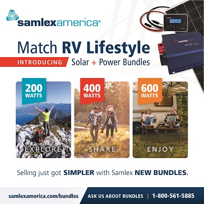 A picture of Samlex solar bundles