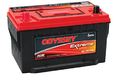 A picture of an EnerSys Odyssey Extreme battery