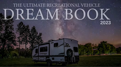 A screenshot of the video page launching Jayco's Dreambook on social media