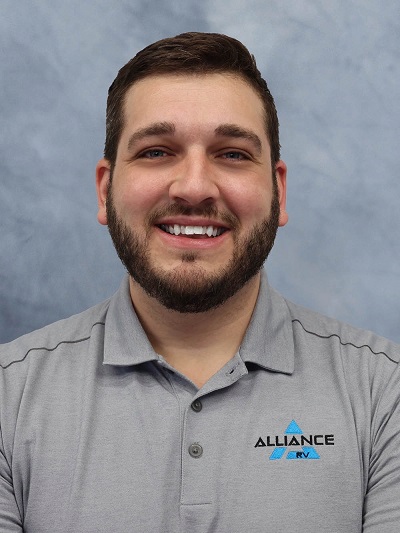 A picture of Joe Mehl, the marketing director at Alliance RV.