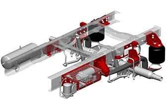 A picture of Reyco Granning's Type C Transport upfit suspension