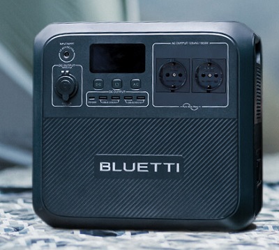 A picture of the Bluetti AC180 portable power source