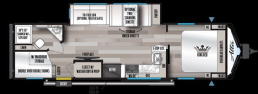 A picture of the East-to_West Xtreme 365 Floorplan