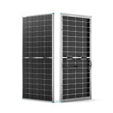 A picture of Renogy's bifacial solar panels