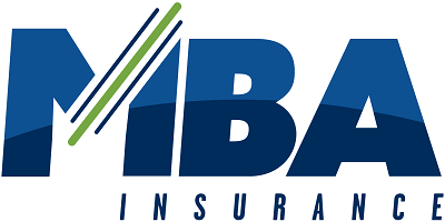 A picture of the MBA Insurance logo