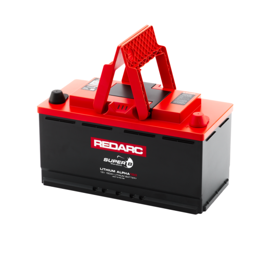 A picture of Redarc's new Alpha150 lithium battery.