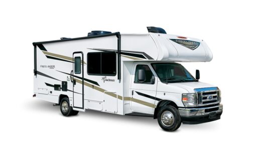 A picture of the exterior of the 2024 Coachmen RV Freelander Type C motorhome.