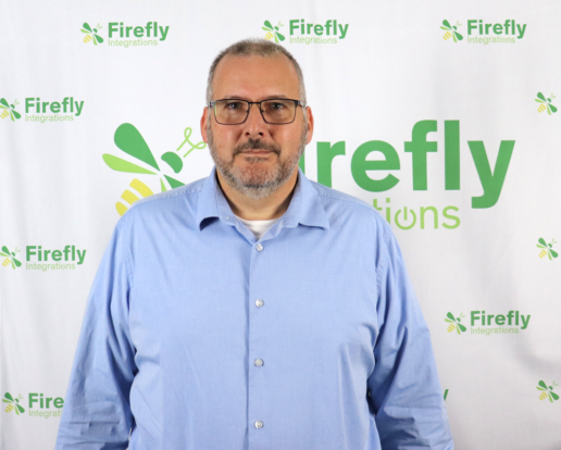 A picture of David Johnson, the new vice president of tech support and customer service for Firefly Integrations.