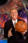 A picture of Bill Walton holding a basketball.