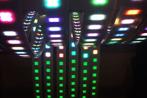 A picture of Global Design and Assembly's LED strips.