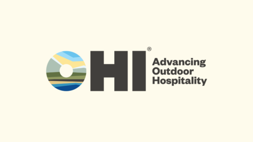 A picture of the Outdoor Hospitality Industry logo.