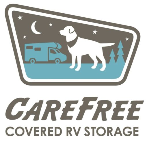 A picture of the Carefree Covered RV Storage graphic.