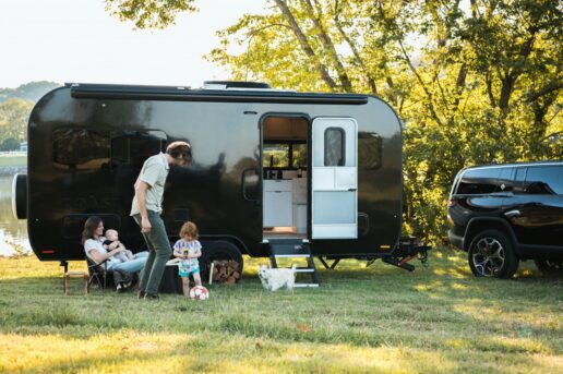 A picture of Coast's Model 1 electric RV.