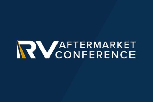 A picture of the RV Aftermarket Conference logo.