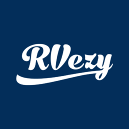 A picture of the RVezy logo.