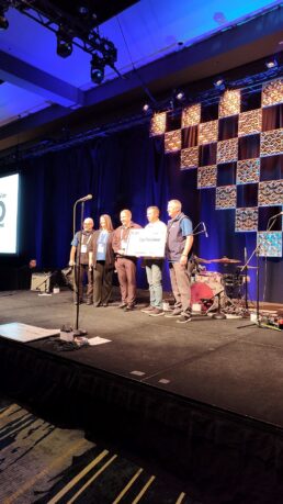 A picture of the 2025 NTP-Stag Expo $2,000 prize winner, Rick's RV.