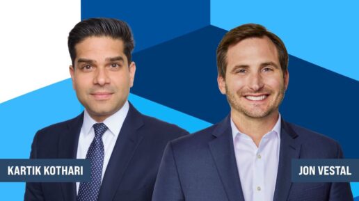 A picture of Octane Executive Vice President, Head of Powersports & Outdoor Power Equipment Jon Vestal (right) and Executive Vice President, Deputy Chief Financial Officer Kartik Kothari.