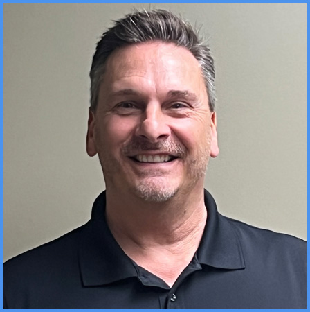 A picture of Chad Smith, the national sales manager for United Safety Apparatus.