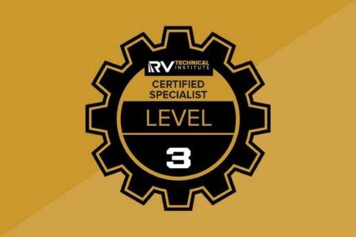 A graphic for RV Technical Institute's Level 3 training.