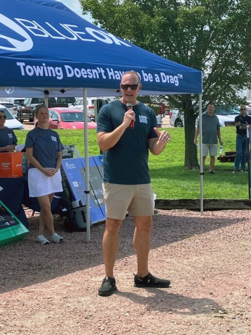 A photo from Blue Ox's 100th anniversary celebration.