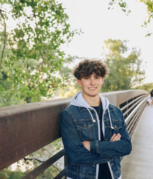 A photo of scholarship winner Grant Brown.