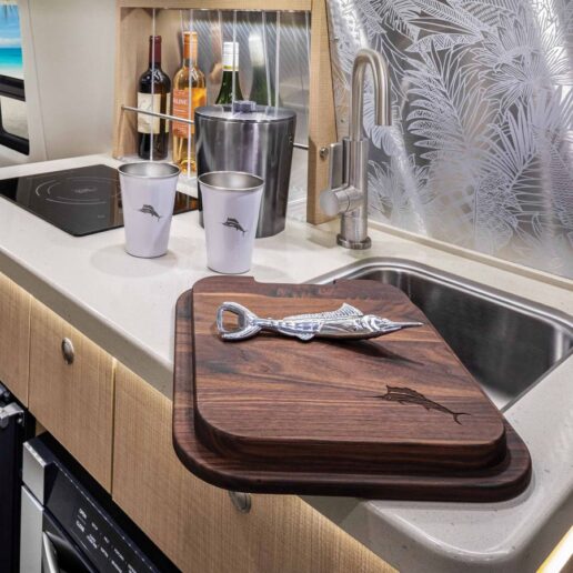 A photo of Tommy Bahama-branded accessories from Airstream.